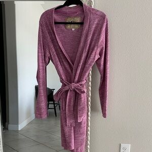 UGG Heathered Pink Belted Robe